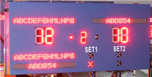 Beach Volleyball Scoreboard